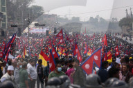 Pro- Monarchists Demonstration In Capital Kathmandu