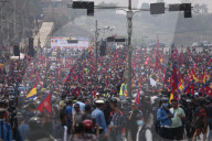 Pro- Monarchists Demonstration In Capital Kathmandu