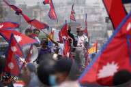 Pro- Monarchists Demonstration In Capital Kathmandu