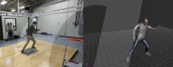 Markerless motion capture for 3D movie animation