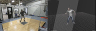 Markerless motion capture for 3D movie animation