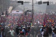 Pro- Monarchists Demonstration In Capital Kathmandu