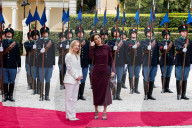 Italian Prime Minister Meets Her Majesty Queen Rania Of Jordan