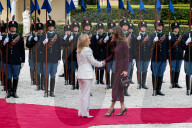 Italian Prime Minister Meets Her Majesty Queen Rania Of Jordan