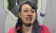Woman with widest mouth gape