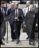 Prince Harry at the High Court in London-Day Two