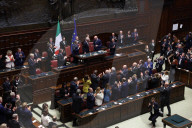 King Charles III and Queen Camilla State visit to Italy - Day 3