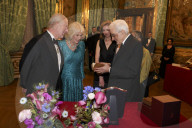King Charles and Queen Camilla at Rome State banquet
