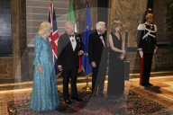 King Charles and Queen Camilla at Rome State banquet
