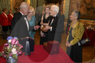 King Charles and Queen Camilla at Rome State banquet