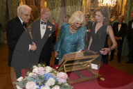 King Charles and Queen Camilla at Rome State banquet
