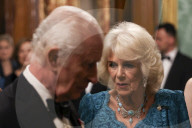 King Charles and Queen Camilla at Rome State banquet