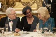 King Charles and Queen Camilla at Rome State banquet