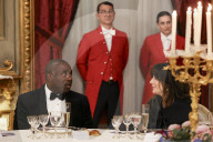 King Charles and Queen Camilla at Rome State banquet