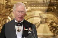 King Charles and Queen Camilla at Rome State banquet