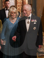 King Charles and Queen Camilla at Rome State banquet