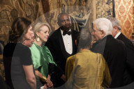 King Charles and Queen Camilla at Rome State banquet