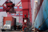 Ningbo, China's second largest cargo harbor