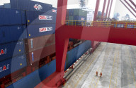 Ningbo, China's second largest cargo harbor
