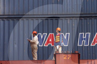 Ningbo, China's second largest cargo harbor
