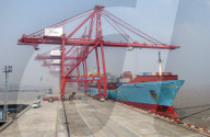Ningbo, China's second largest cargo harbor