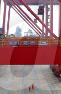 Ningbo, China's second largest cargo harbor