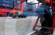Ningbo, China's second largest cargo harbor