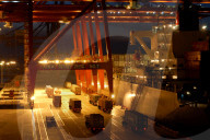 Ningbo, China's second largest cargo harbor