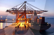 Ningbo, China's second largest cargo harbor