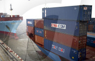 Ningbo, China's second largest cargo harbor