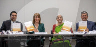 Rachel Reeves UK Chancellor of the Exchequer and the Finance Minister of India meet at the 13th India - UK Economic and Financial Dialogue
