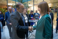 Rachel Reeves UK Chancellor of the Exchequer and the Finance Minister of India meet at the 13th India - UK Economic and Financial Dialogue