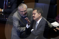 Mexico's Chamber Of Senators Session