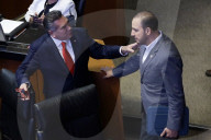 Mexico's Chamber Of Senators Session
