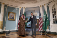 Secretary Of State Secretary Rubio Meets With Saudi Foreign Minister Faisal Bin Farhan Al Saud  And Meets With Uzbekistan Foreign Minister Bakhtiyor Saidov 