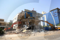 JDA Bulldozing Encroachment In Jaipur 