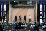 German Parties CDU/CSU and SPD Announce Agreement in Coalition Negotiations