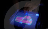Team creates touchable holograms