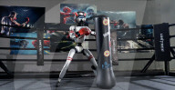Robot boxers slug it out in the ring