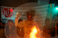 Vigil Against The Trans Femicide Of Sara Millerey A Women Tortured And Killed In Colombia
