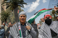 Tunisian Lawyers Protest Israeli War On Gaza In Tunis