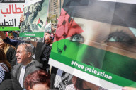 Tunisian Lawyers Protest Israeli War On Gaza In Tunis