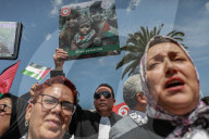 Tunisian Lawyers Protest Israeli War On Gaza In Tunis