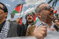 Tunisian Lawyers Protest Israeli War On Gaza In Tunis