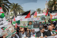 Tunisian Lawyers Protest Israeli War On Gaza In Tunis