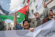 Tunisian Lawyers Protest Israeli War On Gaza In Tunis