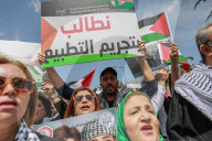 Tunisian Lawyers Protest Israeli War On Gaza In Tunis