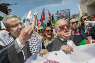 Tunisian Lawyers Protest Israeli War On Gaza In Tunis