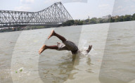 Heatwave in Kolkata, India