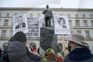 "Portraits March" During The 15th Anniversary Of The Presidential Plane Crash In Smolensk.